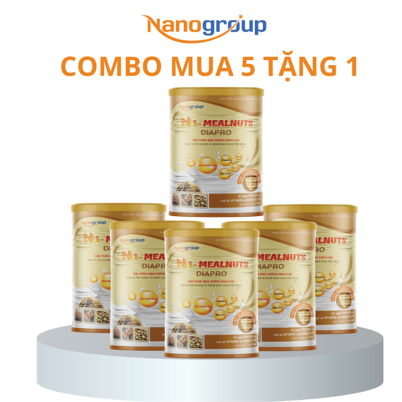 COMBO Sữa Hạt N1-MEALNUTS DIAPRO (TIỂU ĐƯỜNG)