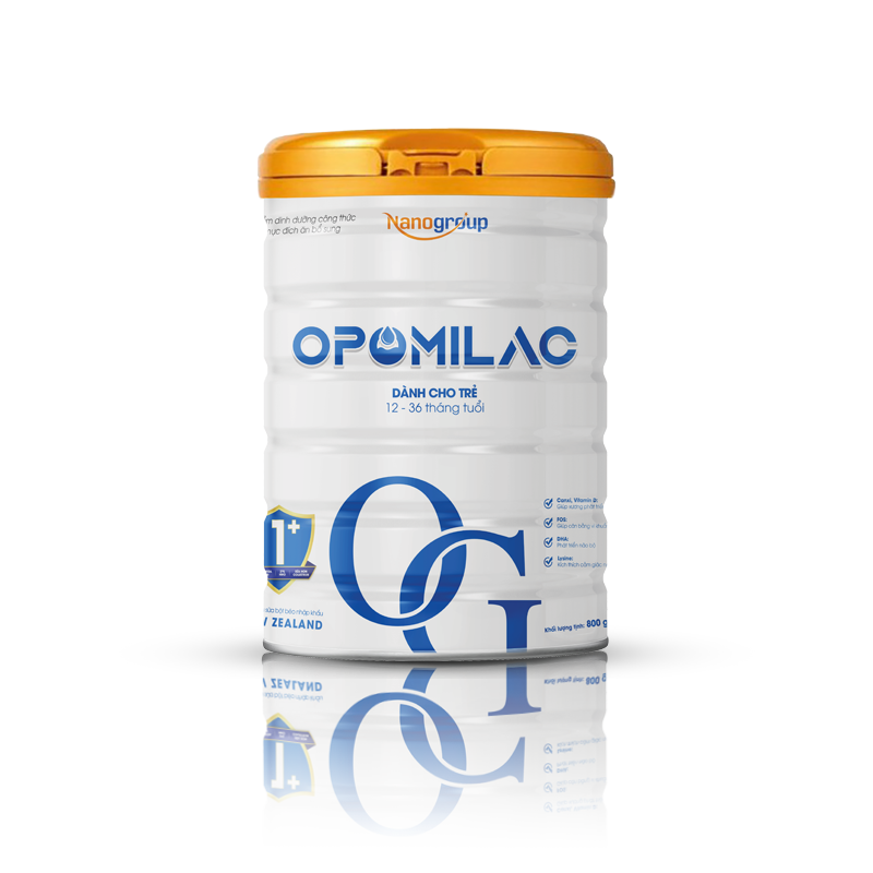 OPOMILAC 1+ (Sữa dành cho bé từ 12 - 36 tháng tuổi)