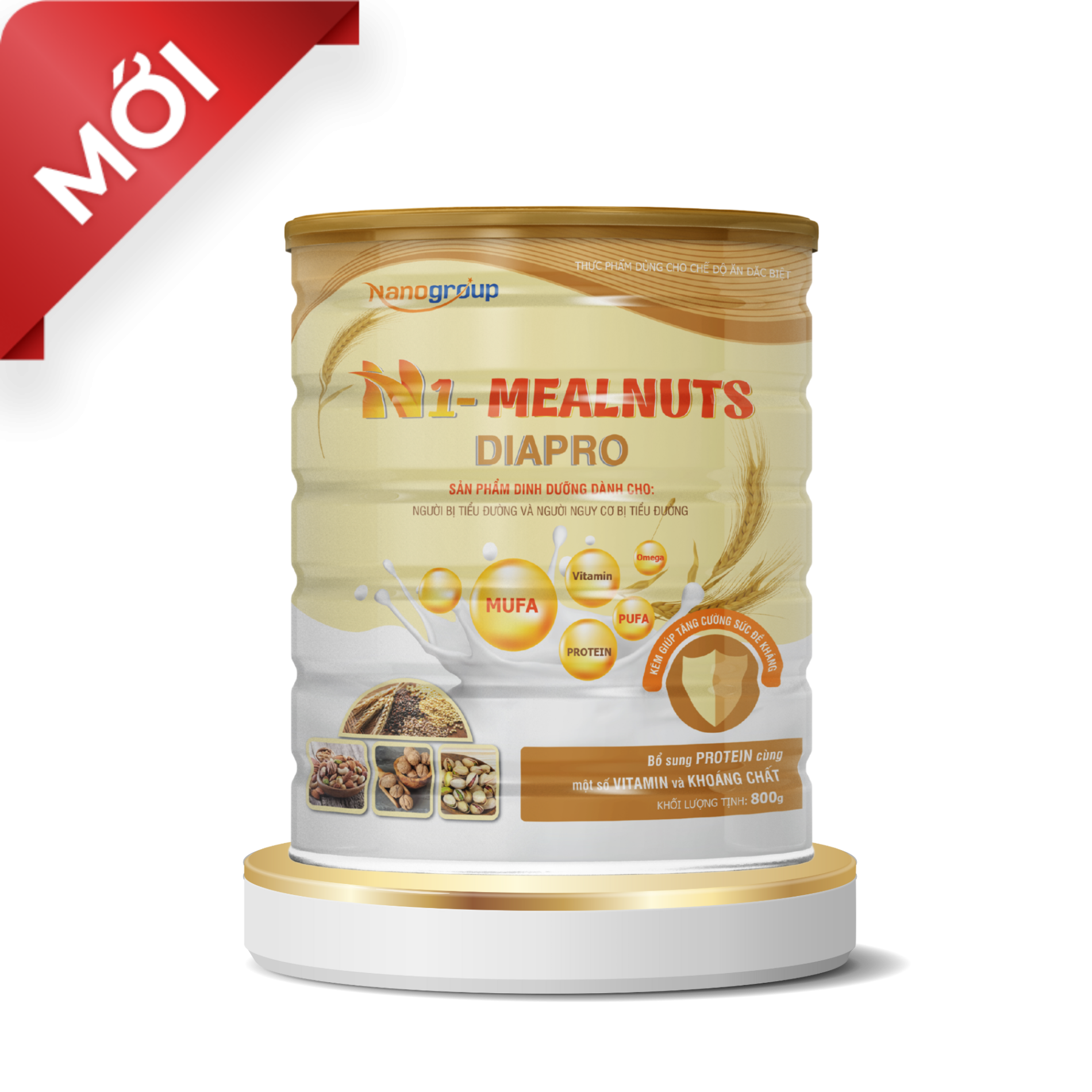 SỮA HẠT N1-MEALNUTS DIAPRO LON 800G
